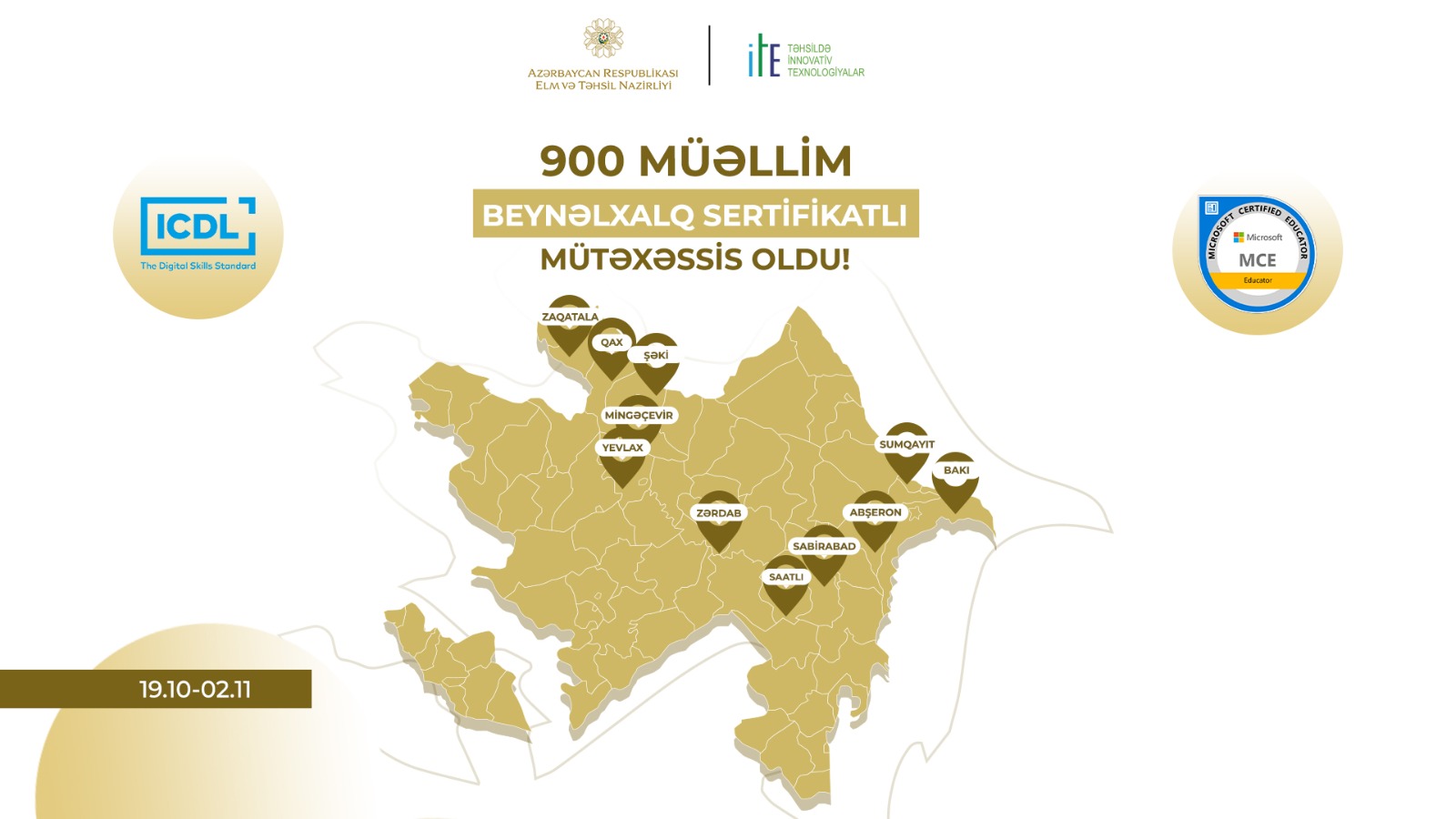 900 müəllim beynəlxalq sertifikatlı mütəxəssis oldu