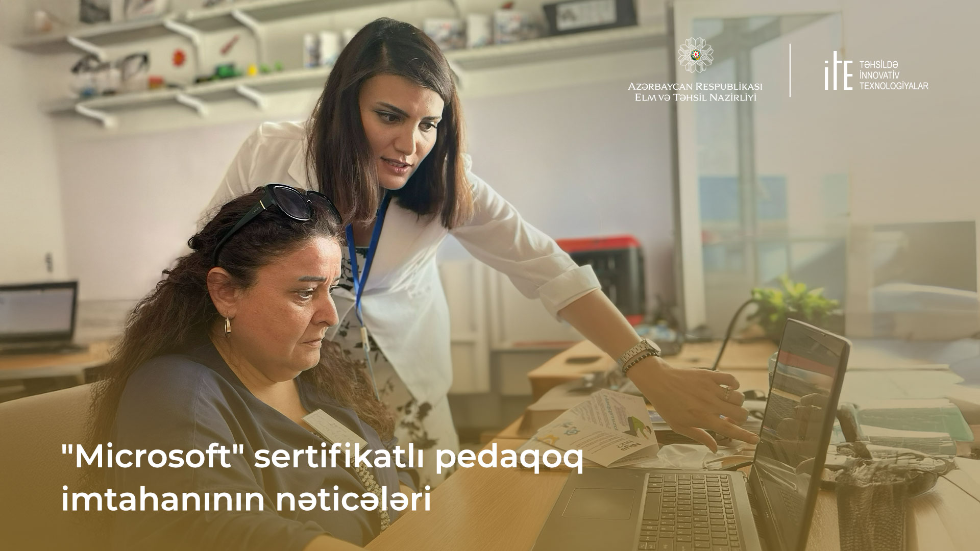 "Microsoft sertifikatlı pedaqoq" imtahanın nəticələri